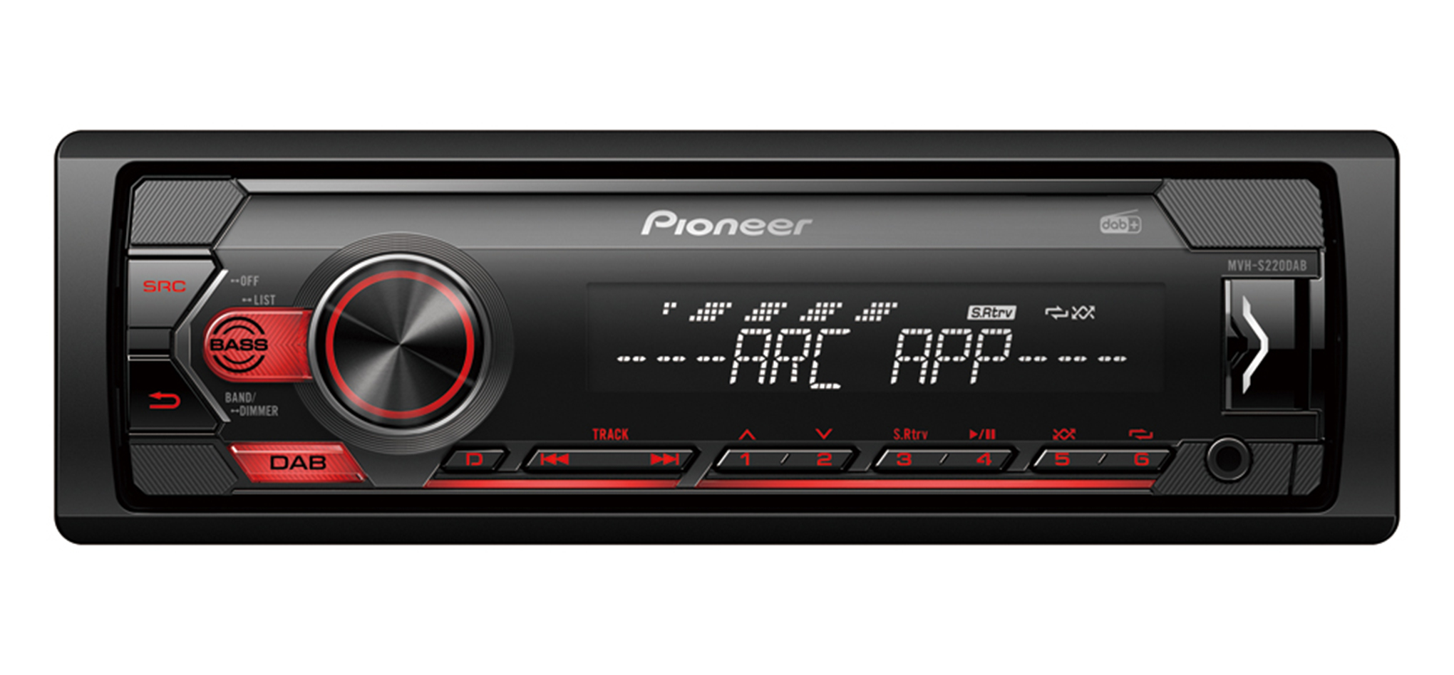 Pioneer MVH-S220DAB - záruka 3 roky