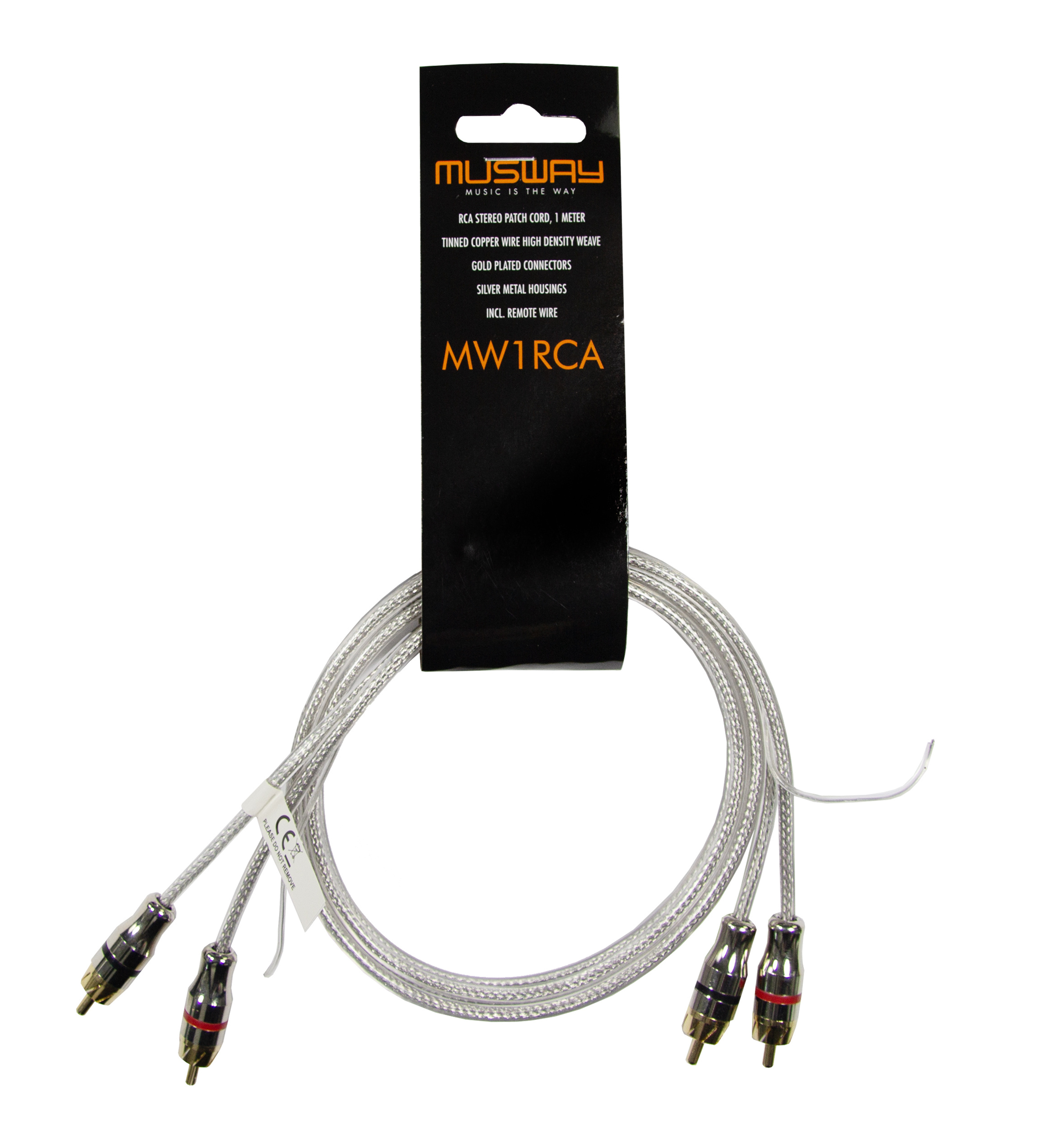 RCA kabel Musway MW1RCA