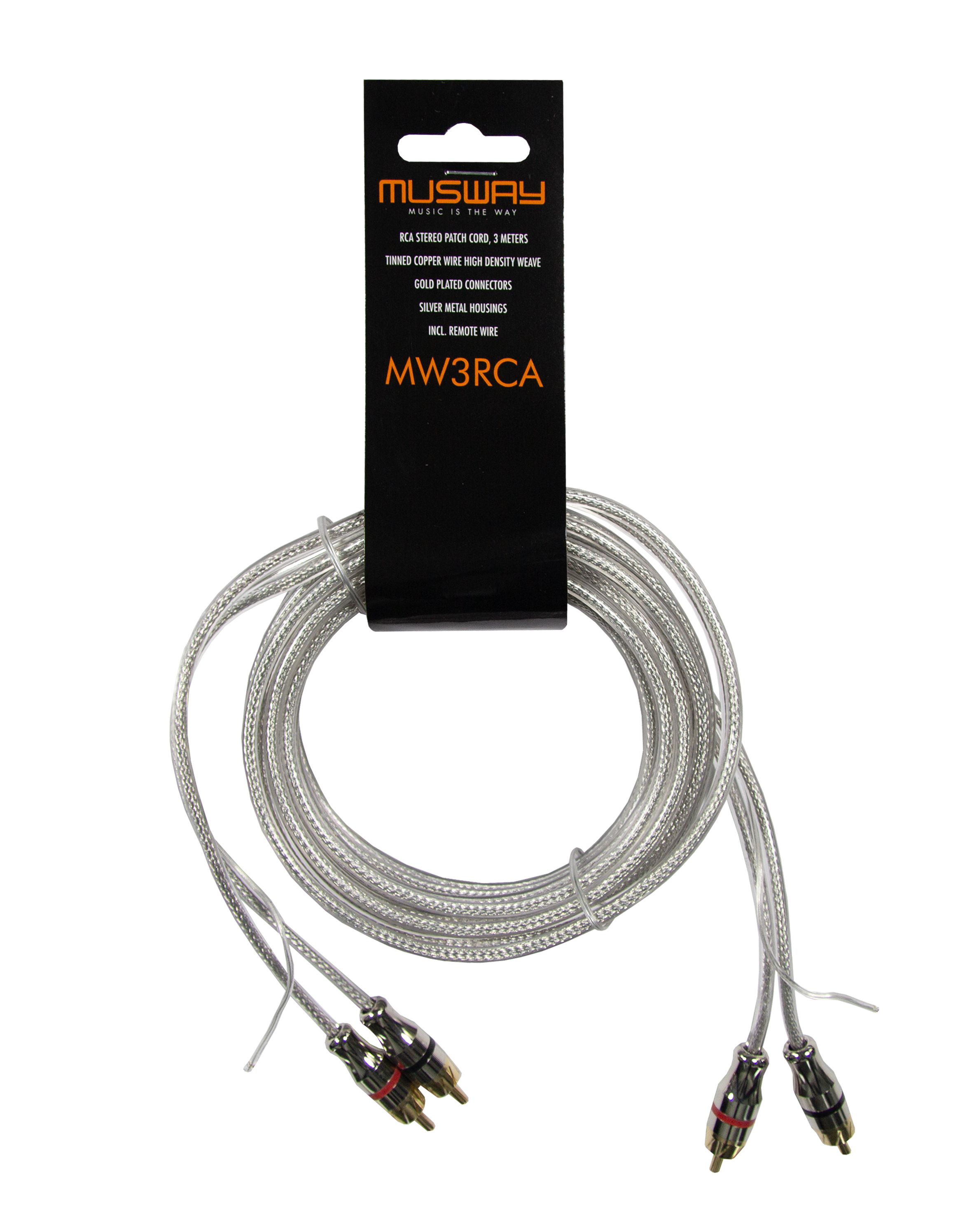 RCA kabel Musway MW3RCA