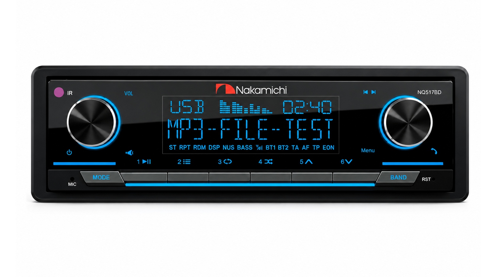 Autorádio Nakamichi NQ537BD
