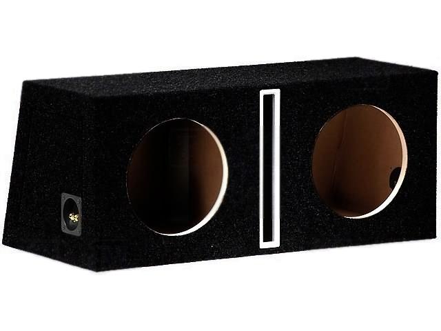 Bassreflexová dvojitá ozvučnice Basser B1035SX2 Black