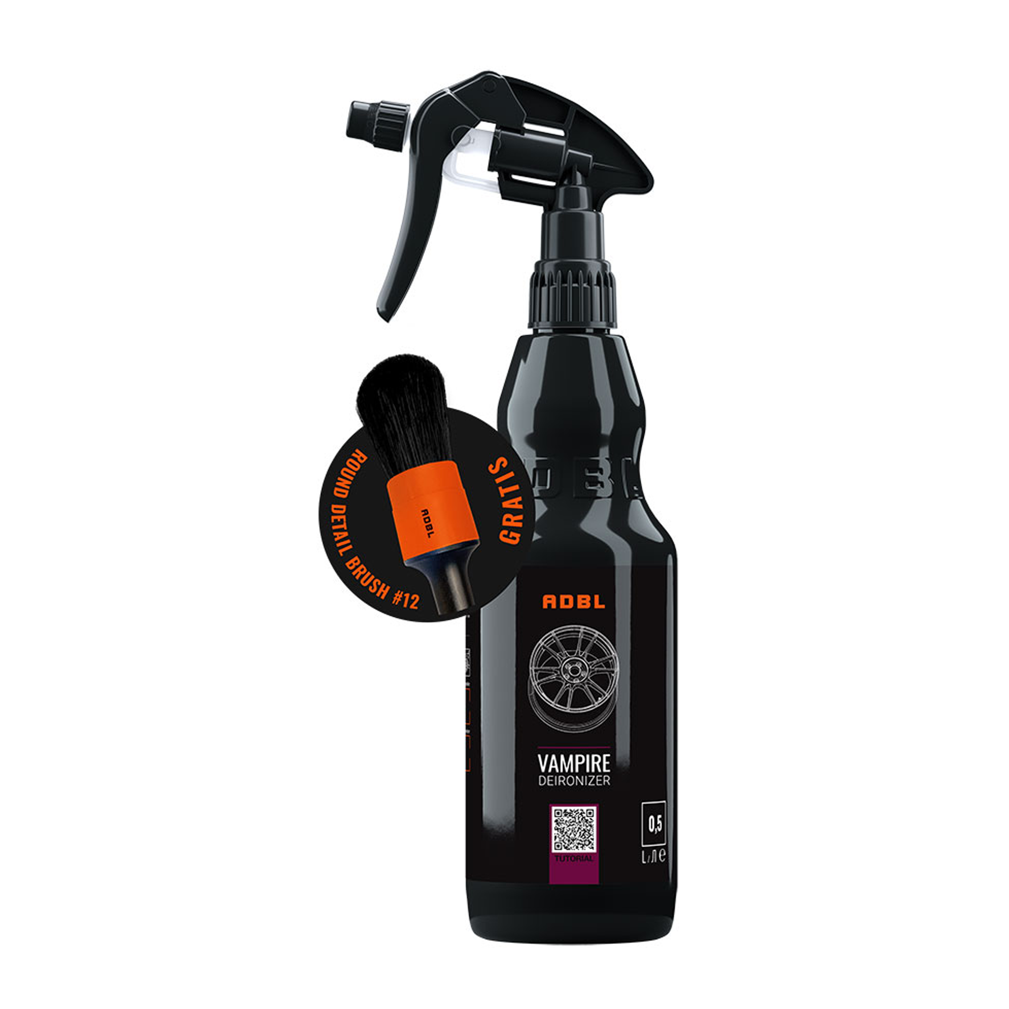 Odstraňovač polétavé rzi ADBL Vampire (500 ml) + Brush 12