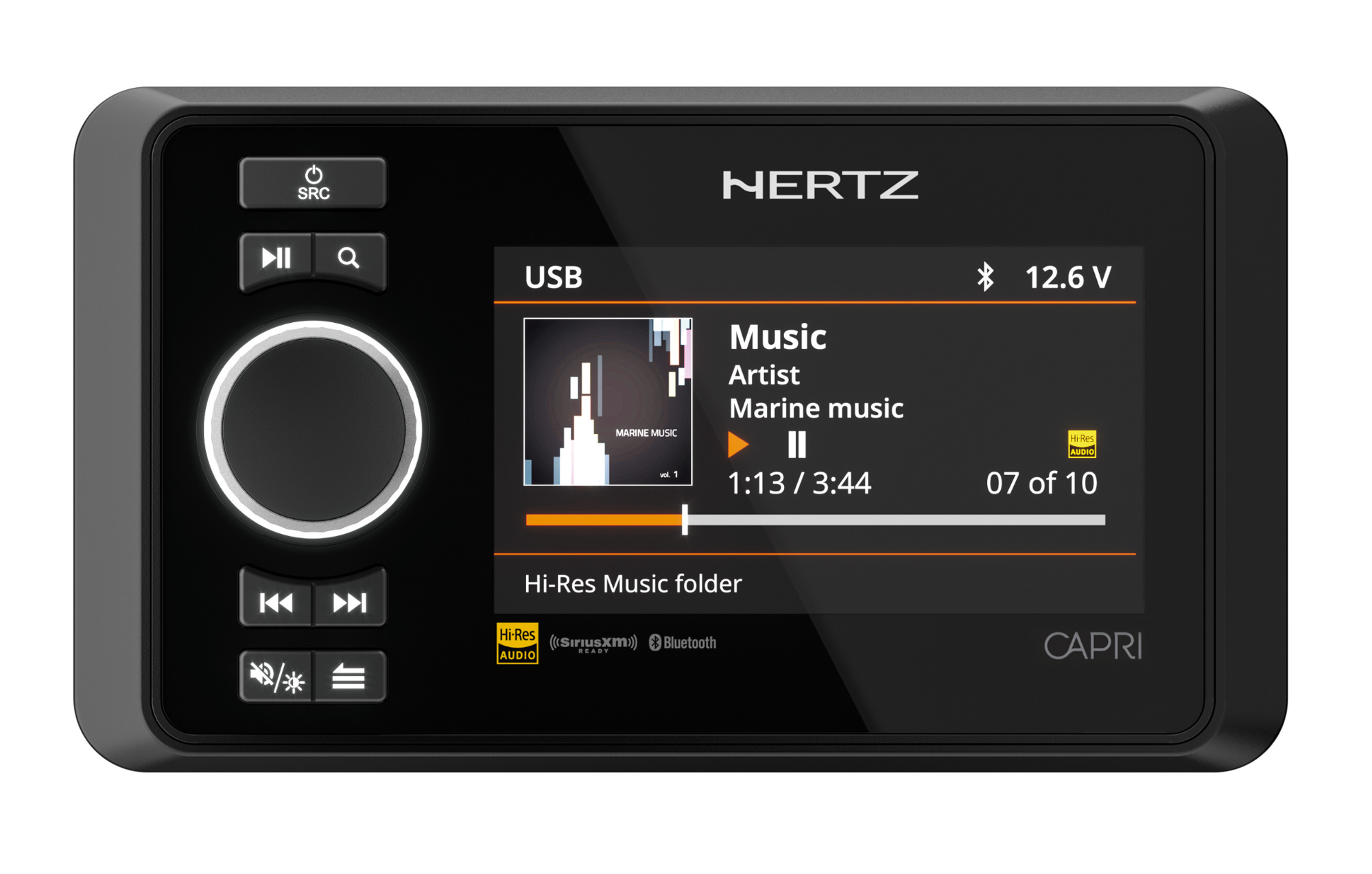 Přijímač digitálních médií Hertz Capri H100 DAB+