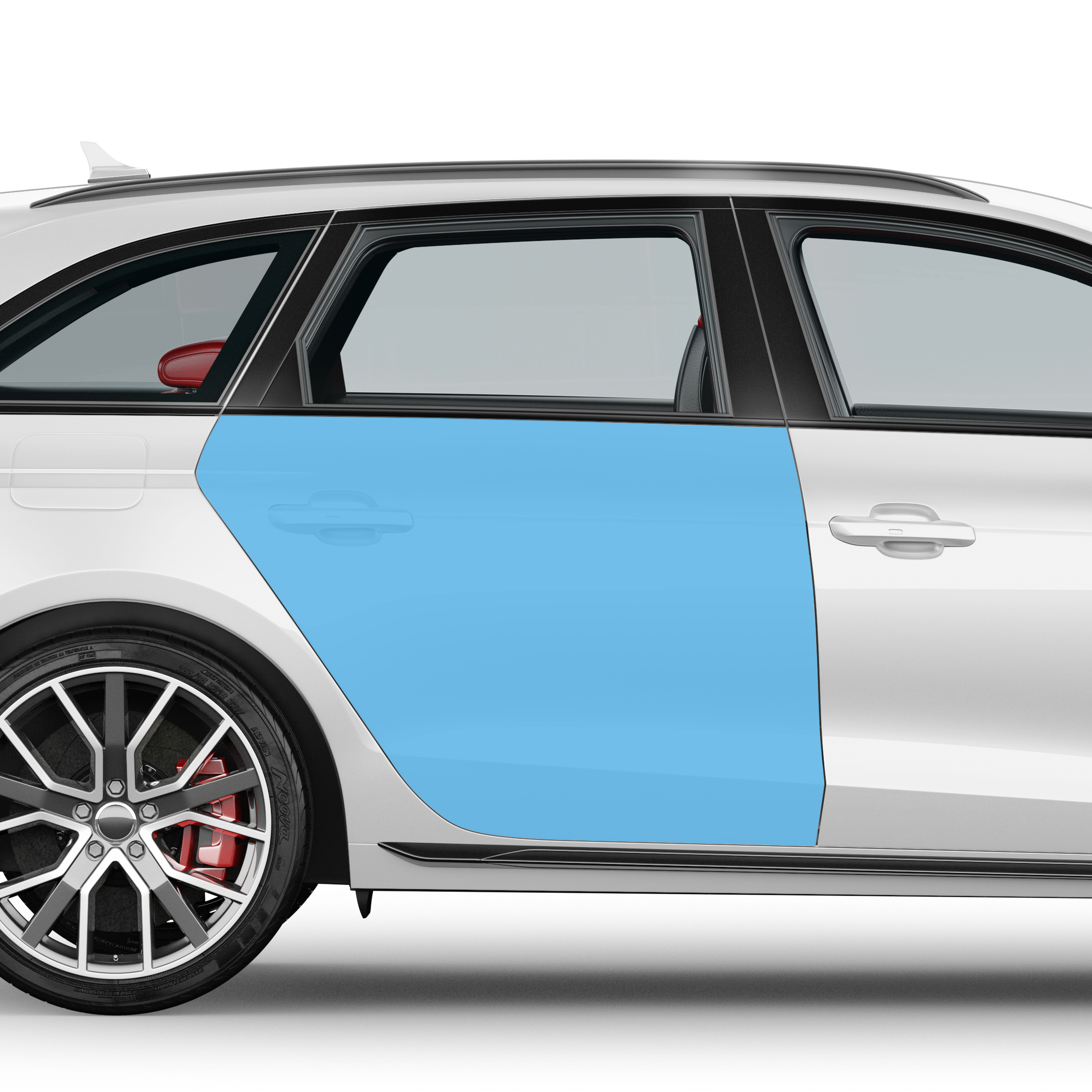 Set pro odhlučnění zadních předních dveří Standard