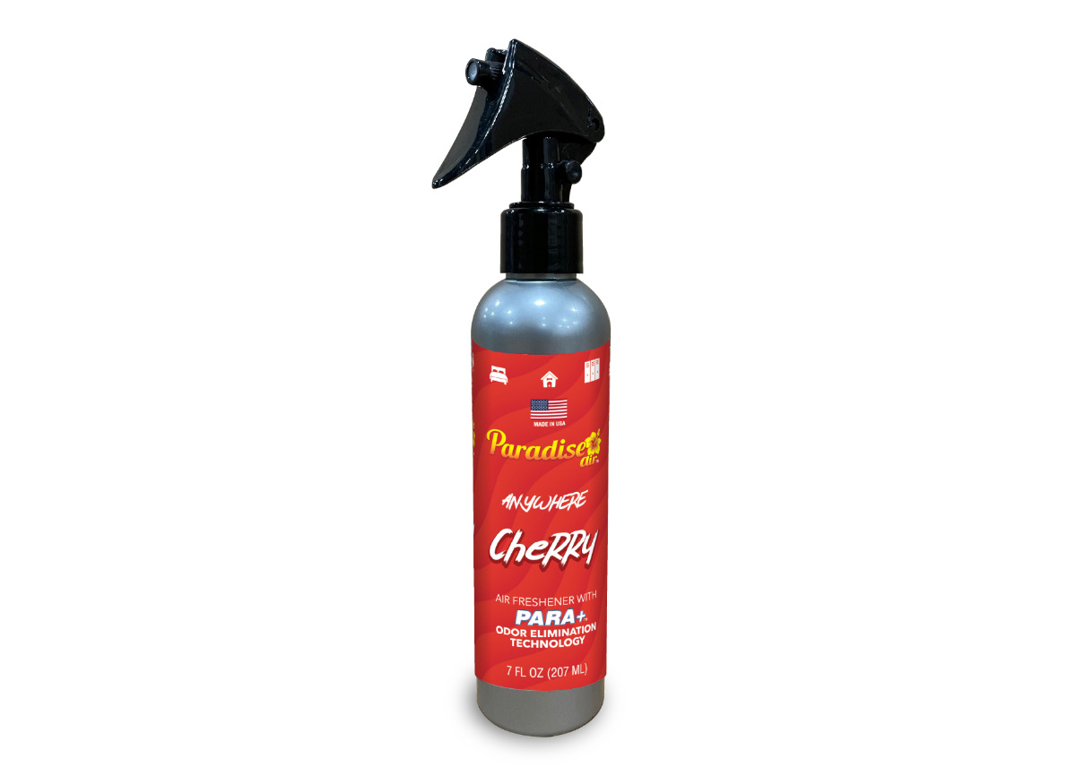 Osvěžovač vzduchu Paradise Air Anywhere Odor Eliminator Spray - Cherry (207 ml)