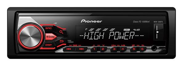 Pioneer MVH-280FD - záruka 3 roky