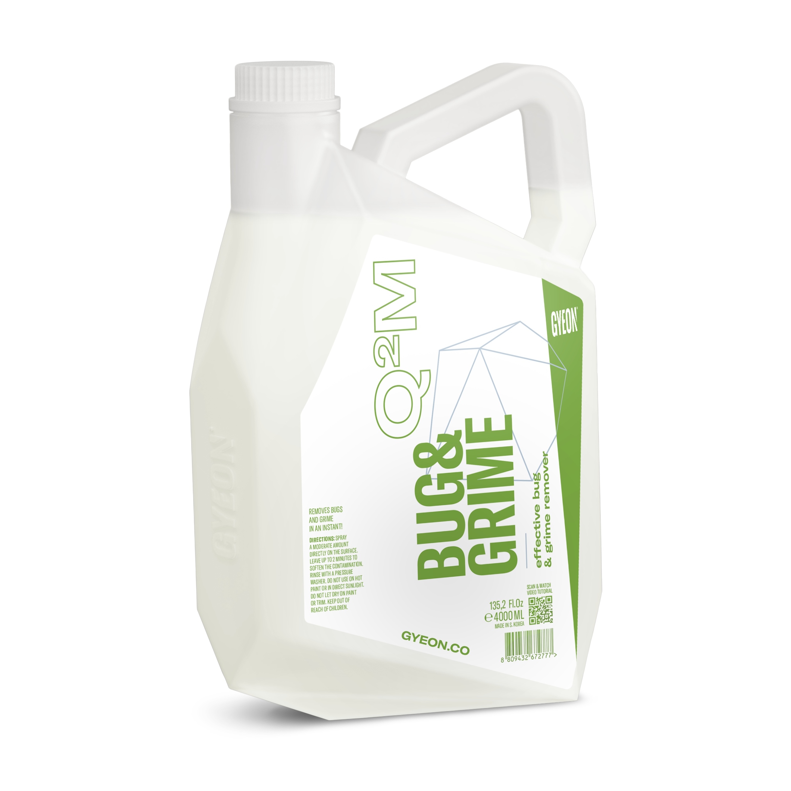 Odstraňovač hmyzu a špíny Gyeon Q2M Bug&Grime (4 l)