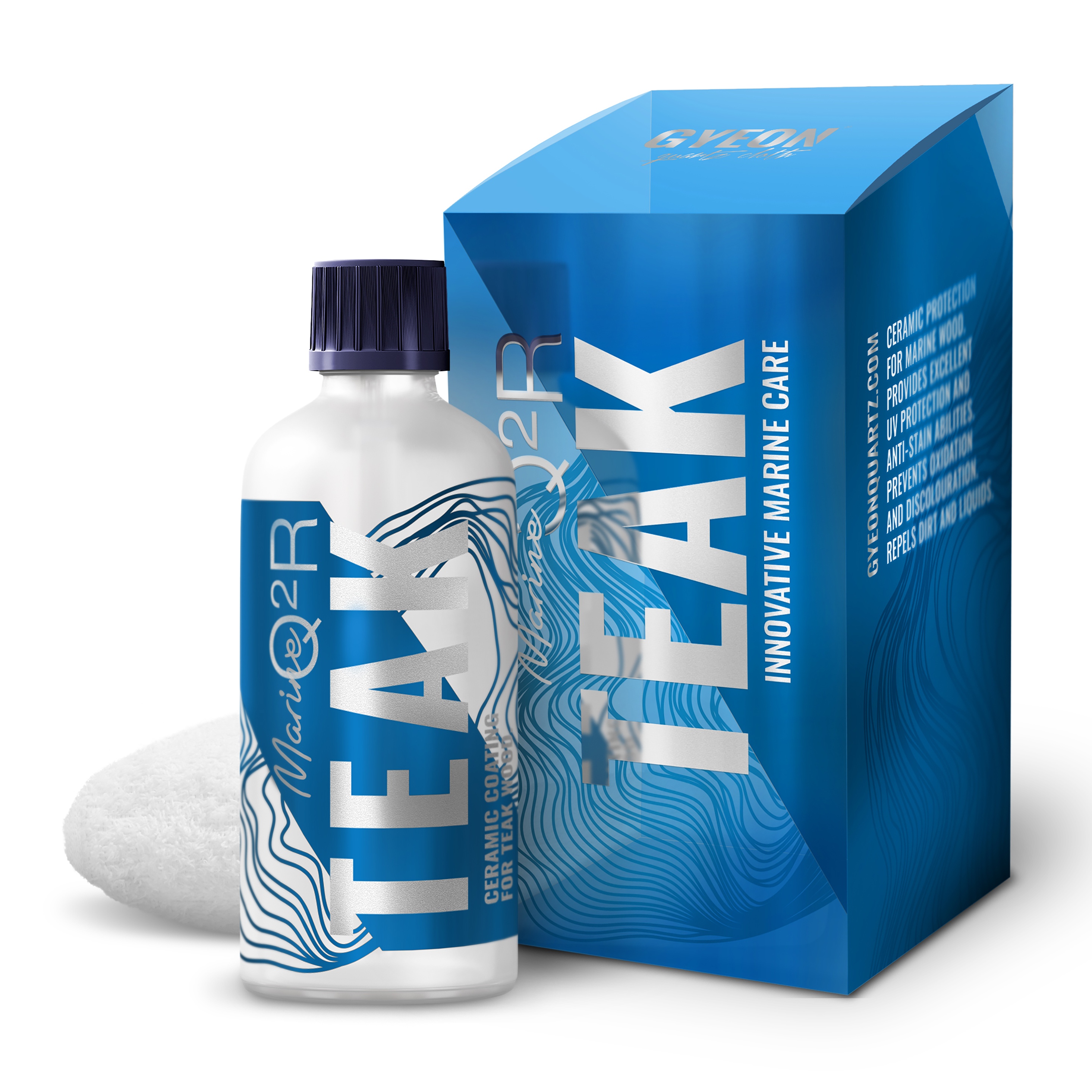 Keramický povlak pro dřevěné materiály na lodích Gyeon Q2R Teak (100 ml)
