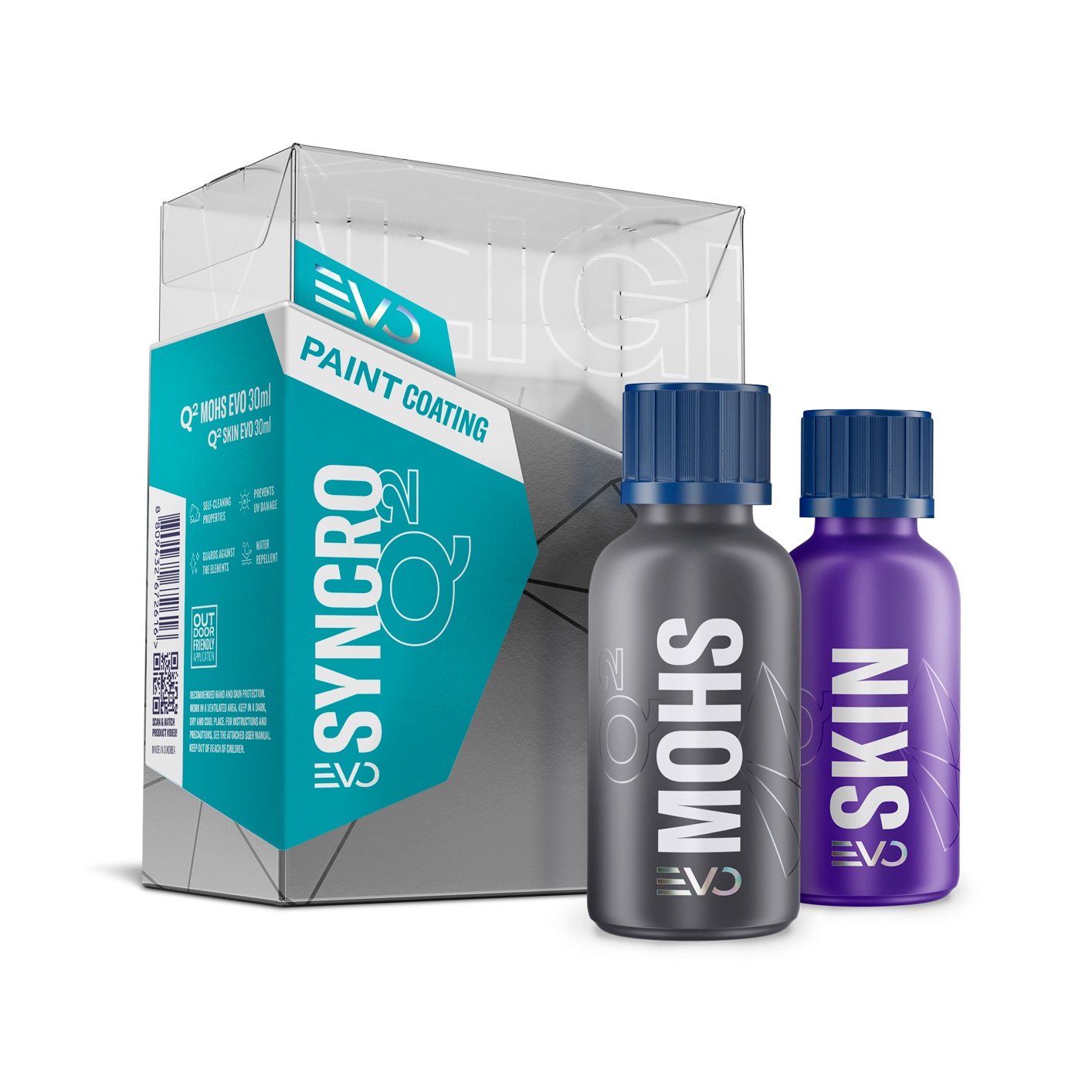 Gyeon Q2 Syncro EVO Lightbox 30+30 ml keramická ochrana