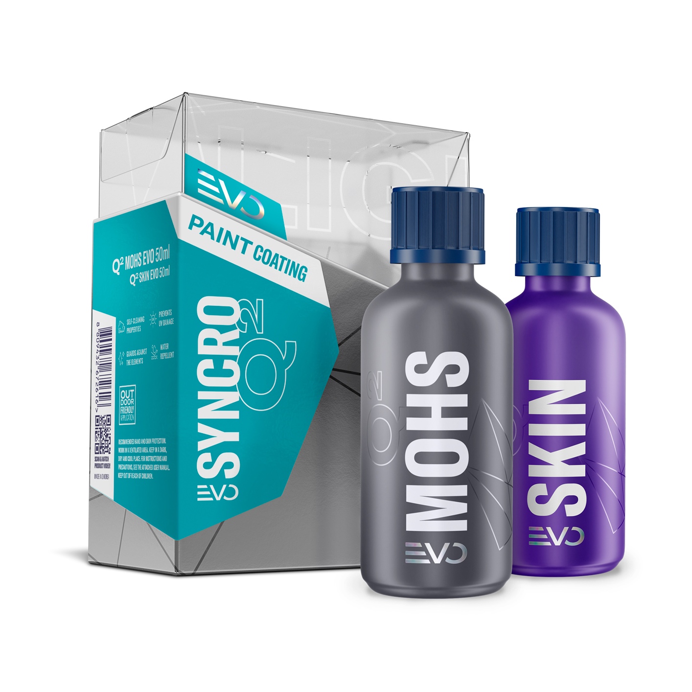 Gyeon Q2 Syncro EVO Lightbox 50+50 ml keramická ochrana