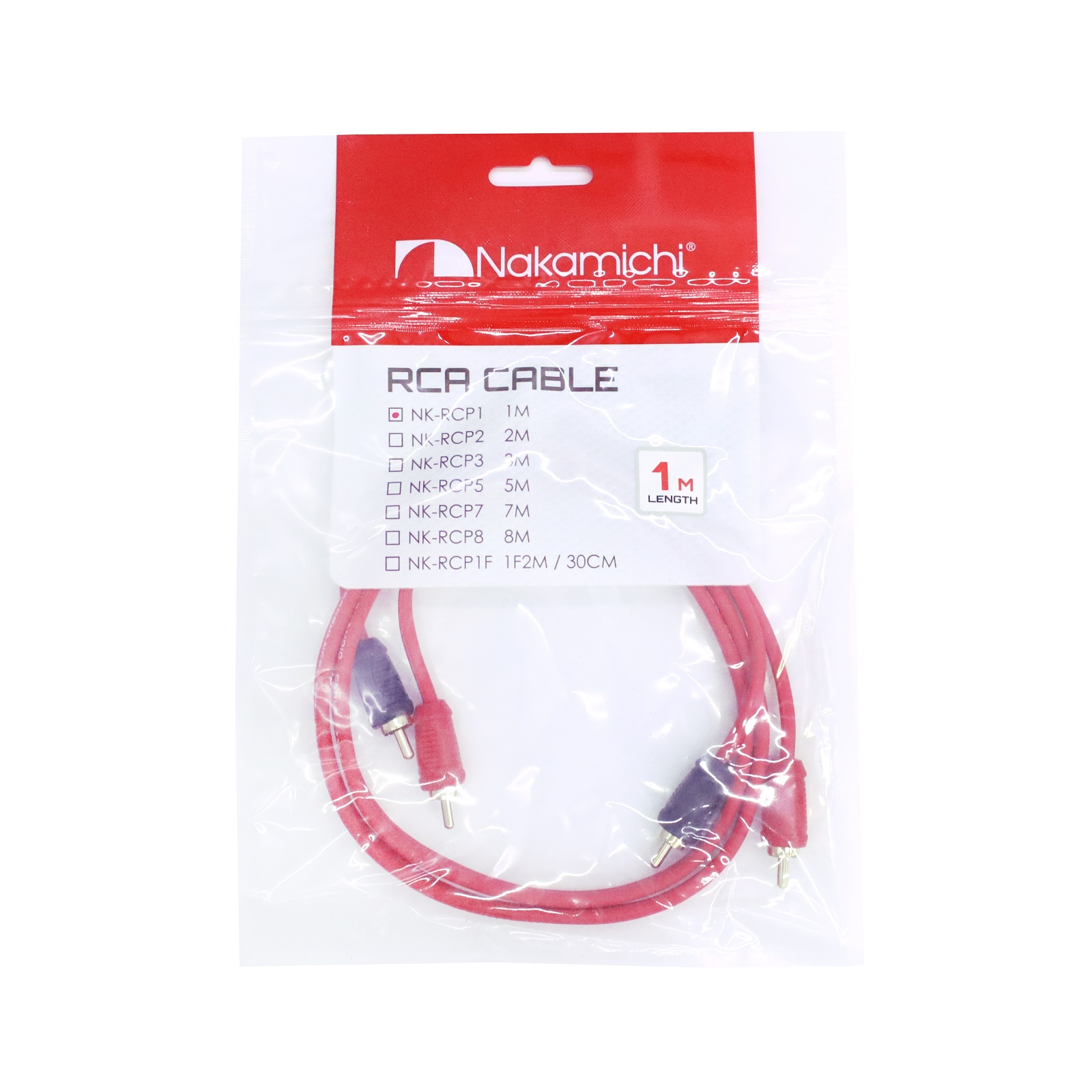 Signálový kabel Nakamichi NK-RCP1