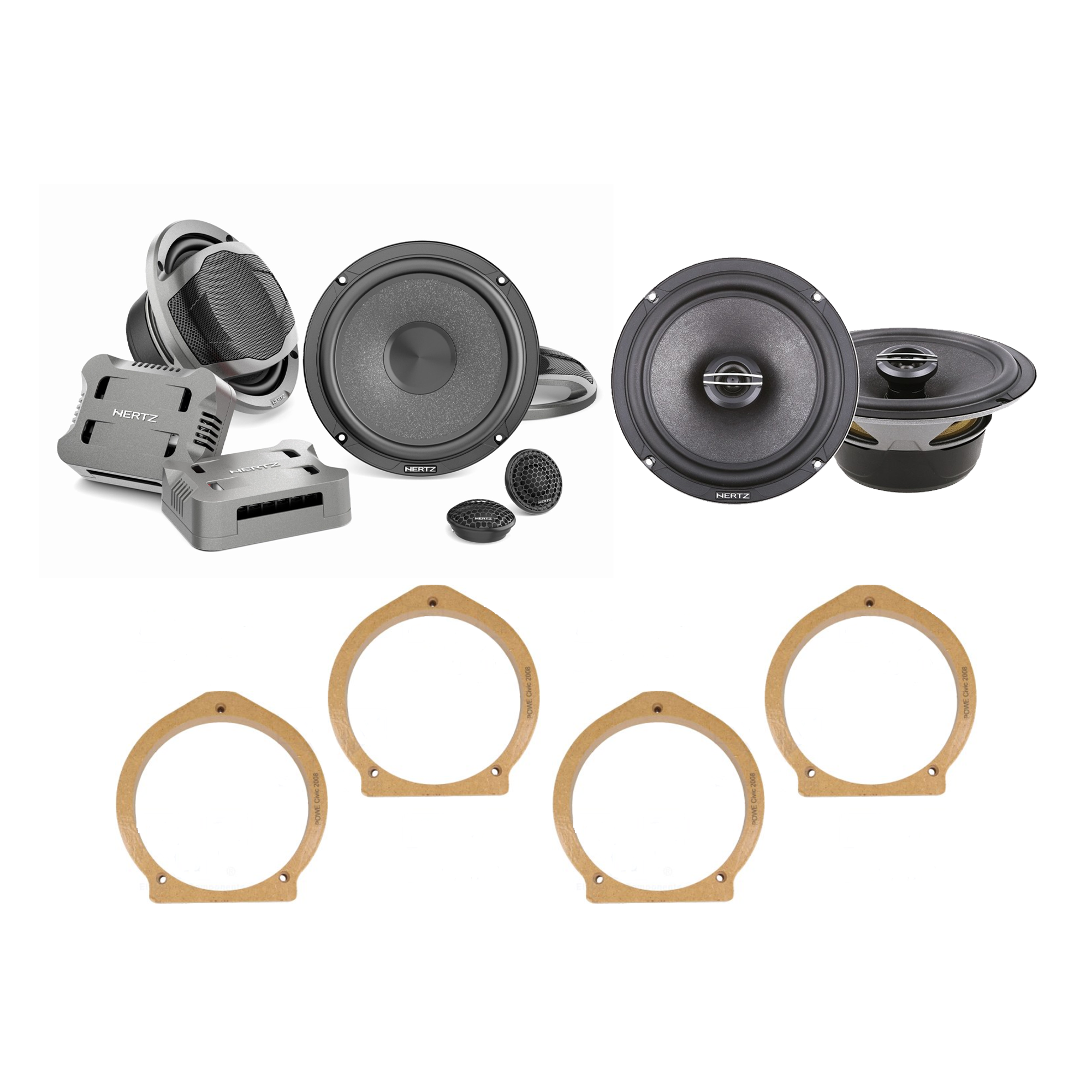 Reproduktory do Honda Civic IX set č. 3