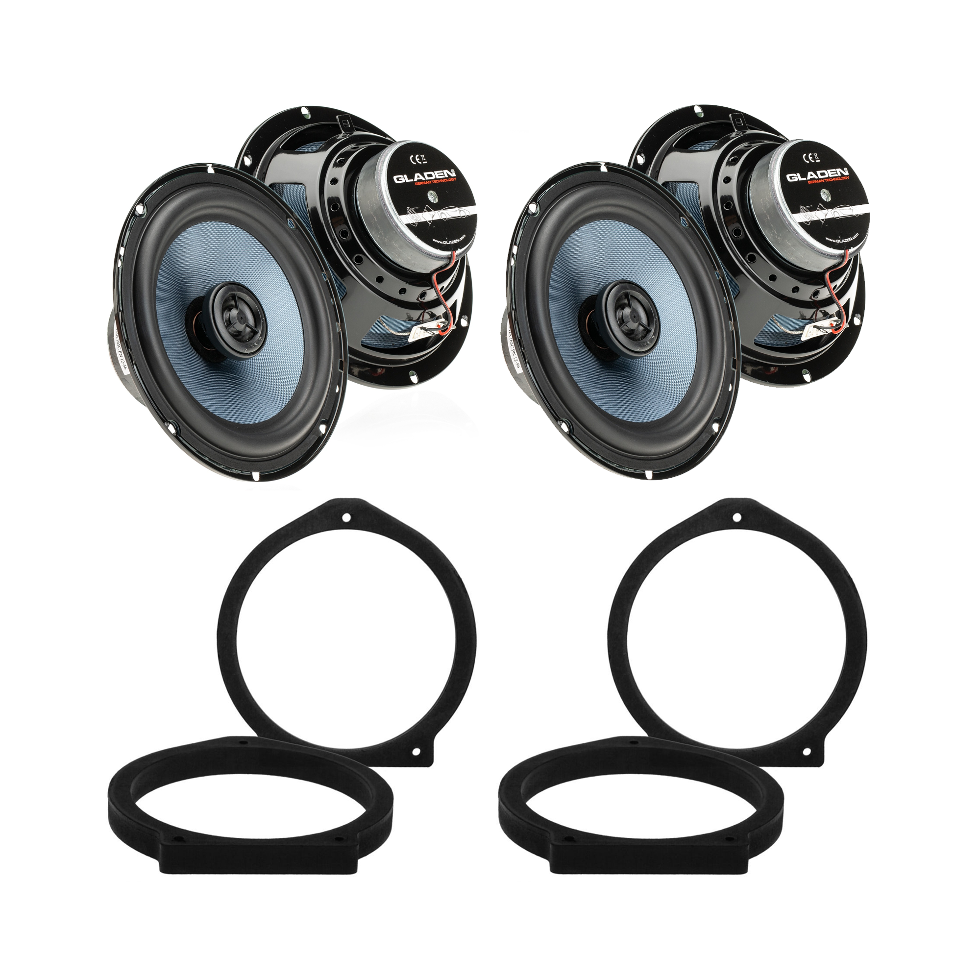 Reproduktory do Honda Jazz II set č. 2