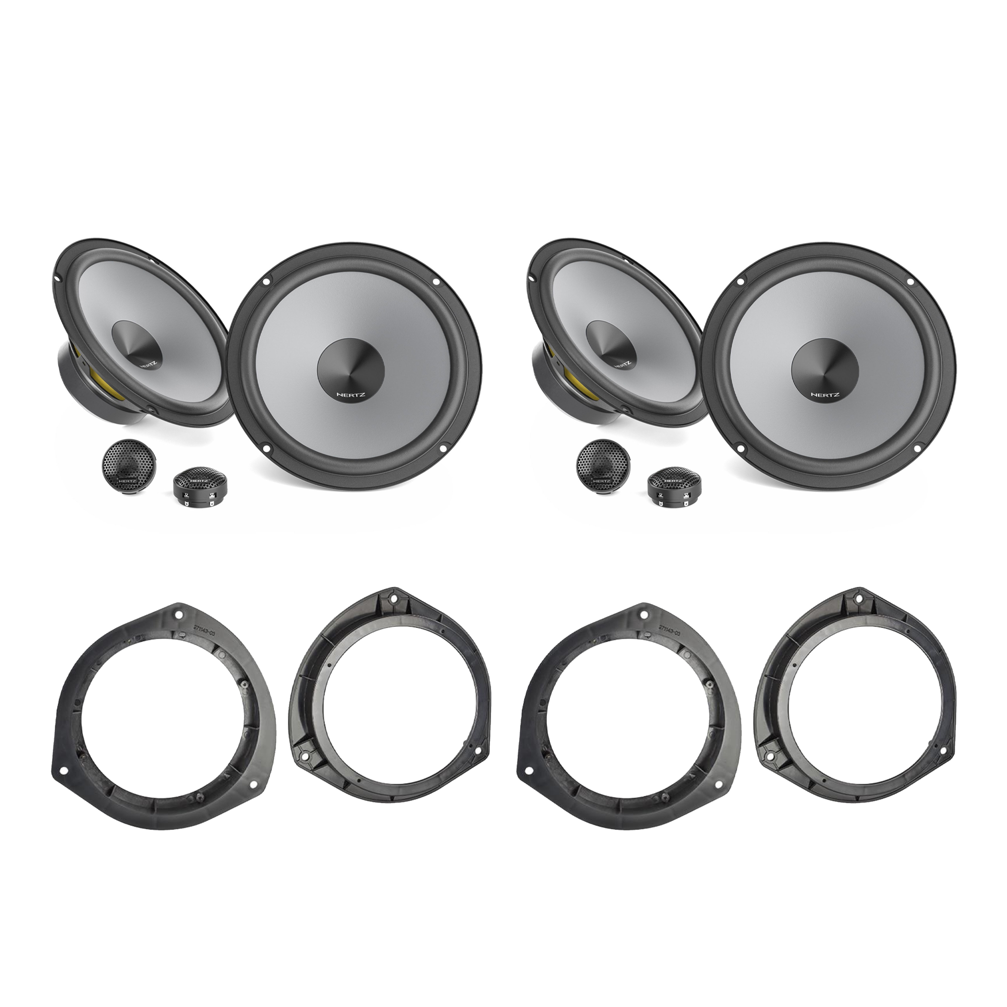 Reproduktory do Hyundai i20 II set č. 1