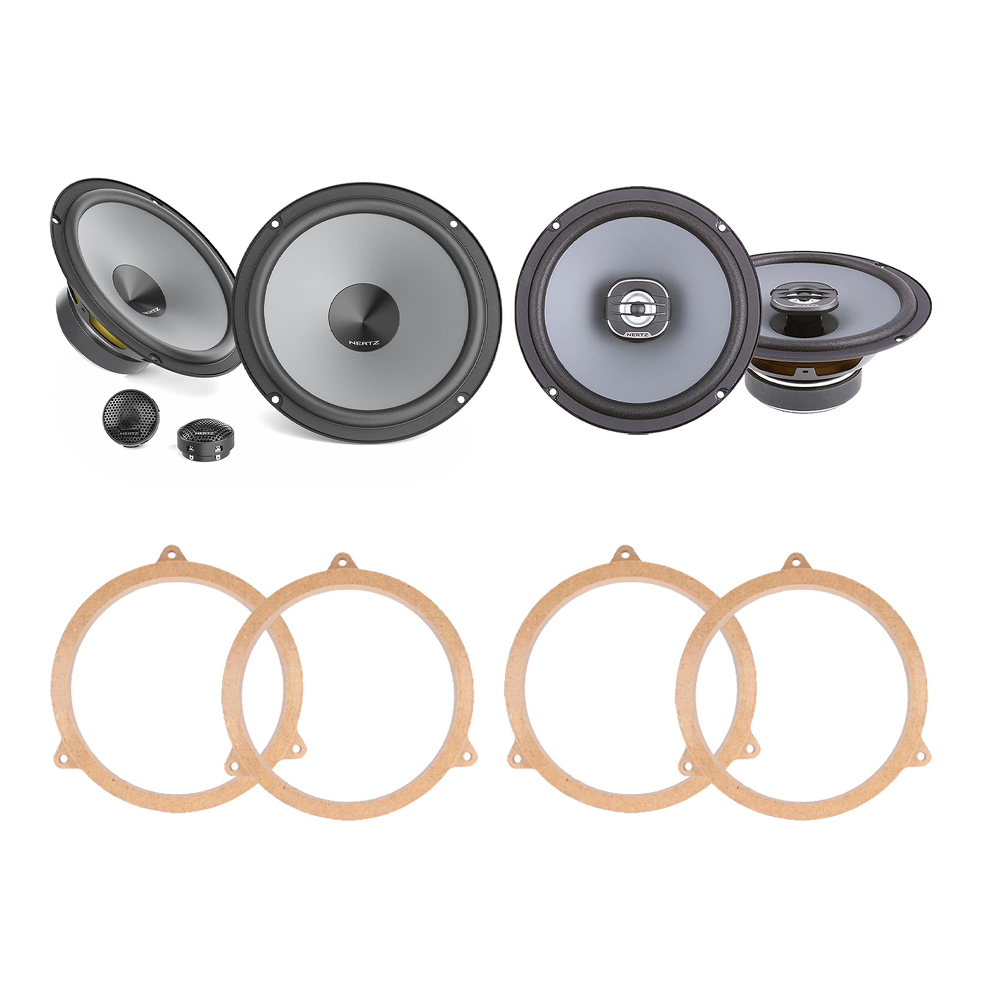 Reproduktory do Mazda 2 III set č. 1