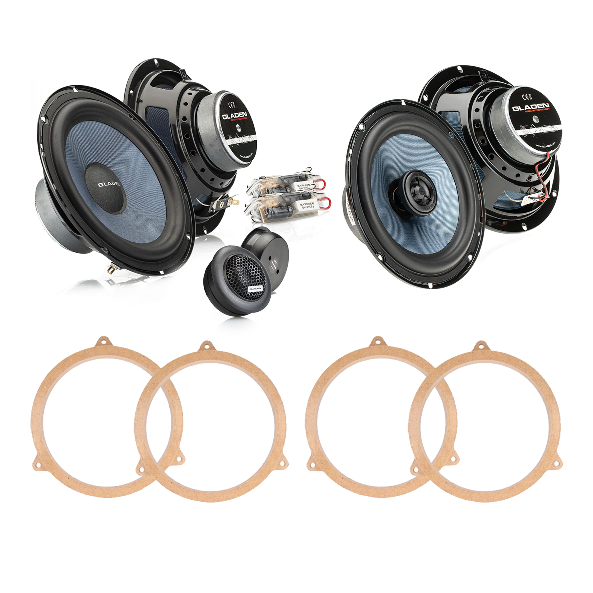 Reproduktory do Mazda 2 III set č. 2