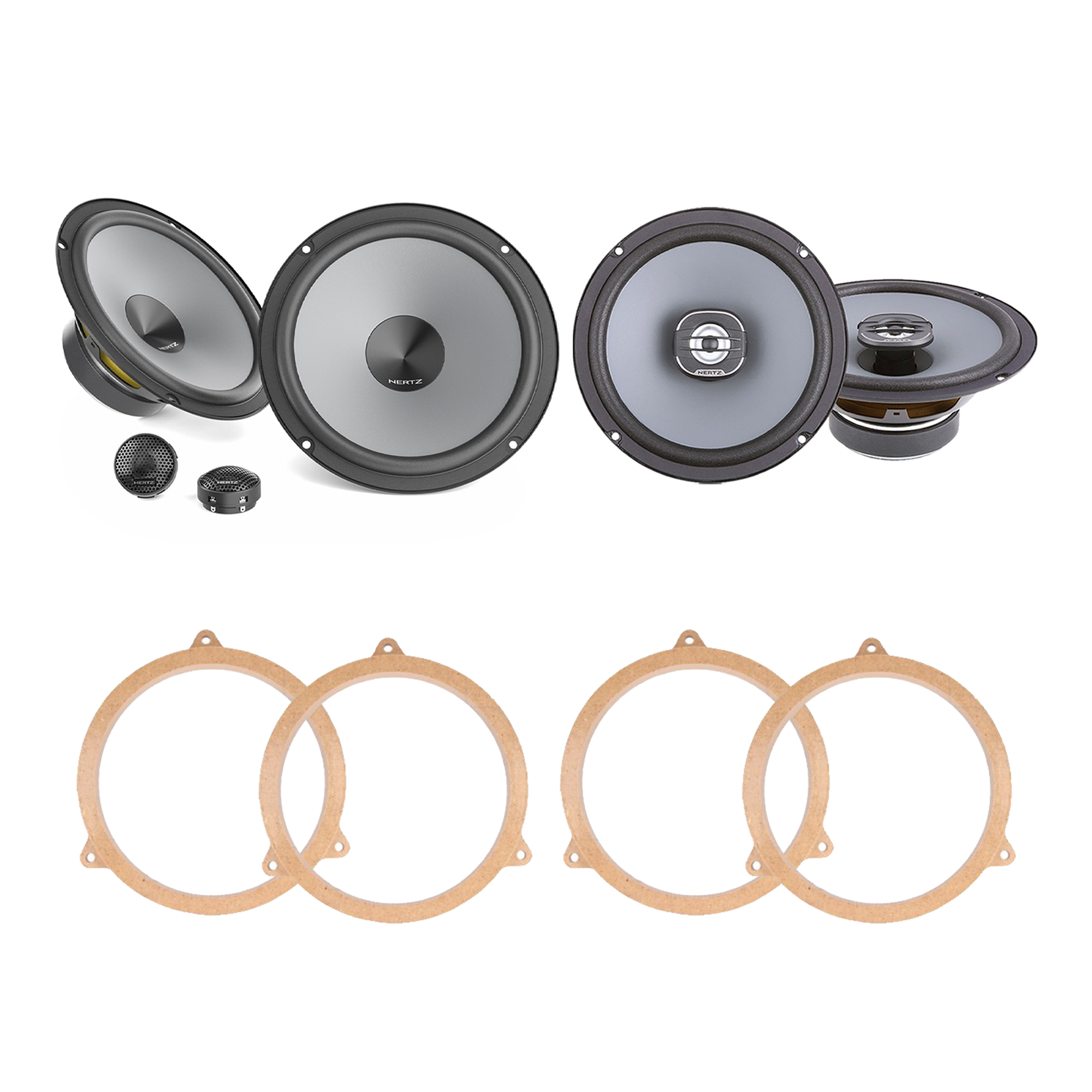 Reproduktory do Mazda 2 II set č. 1