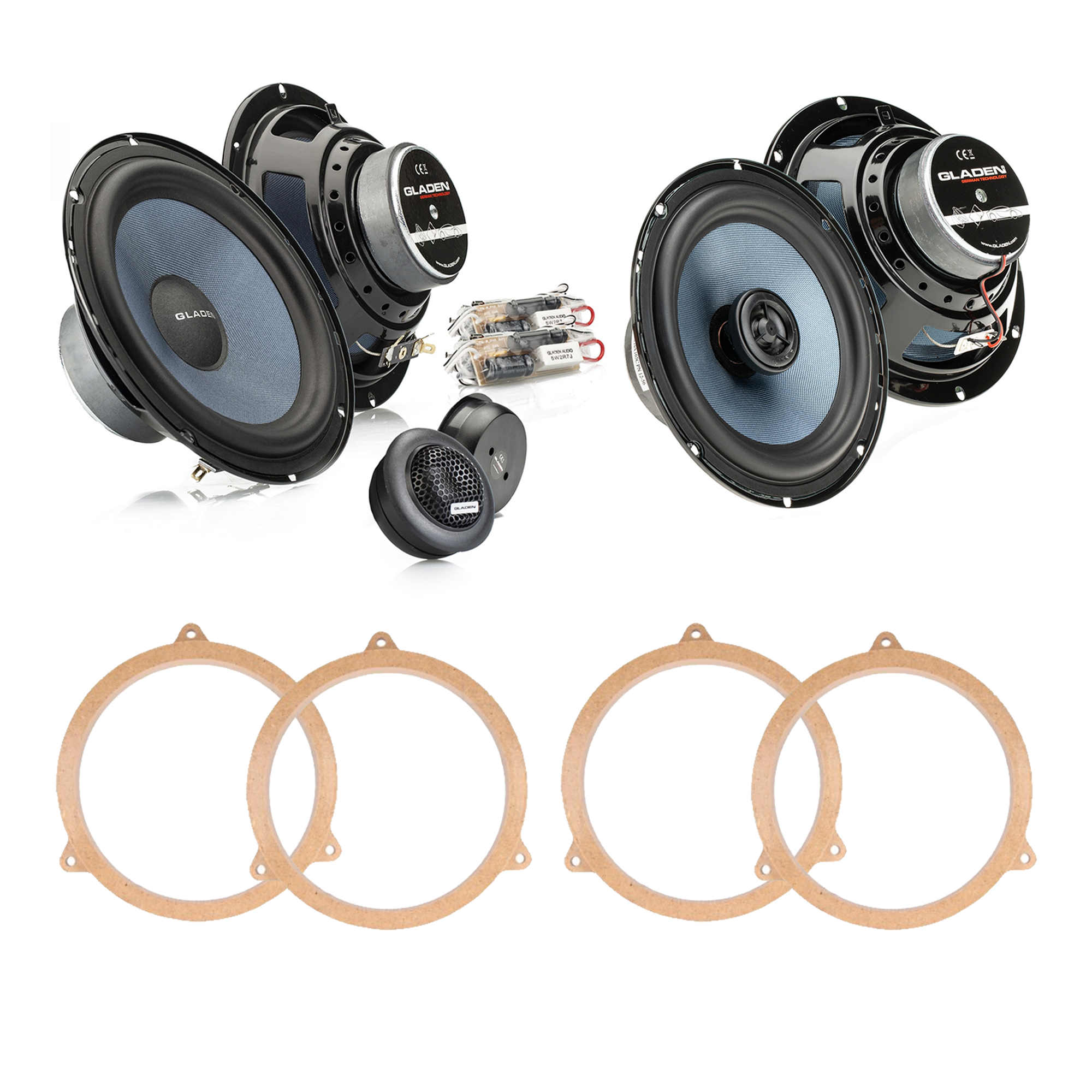 Reproduktory do Mazda 2 II set č. 2