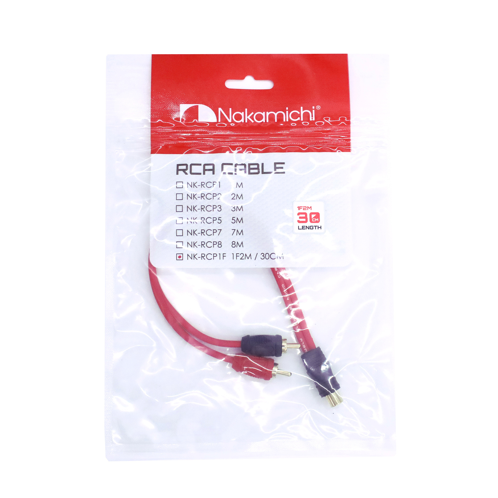 Signálový Y kabel Nakamichi NK-RCP1M