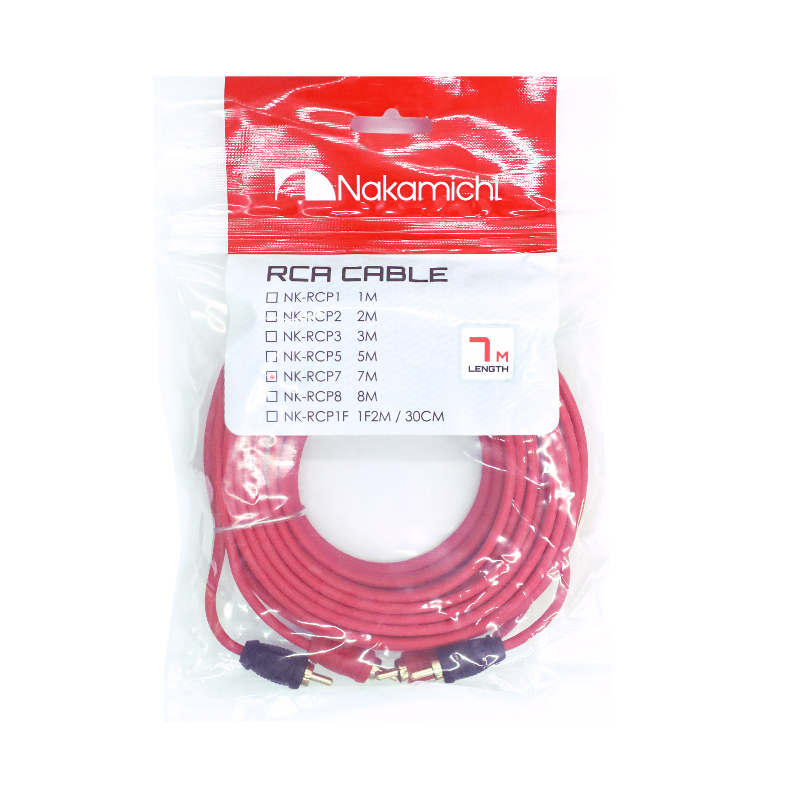 Signálový kabel Nakamichi NK-RCP7