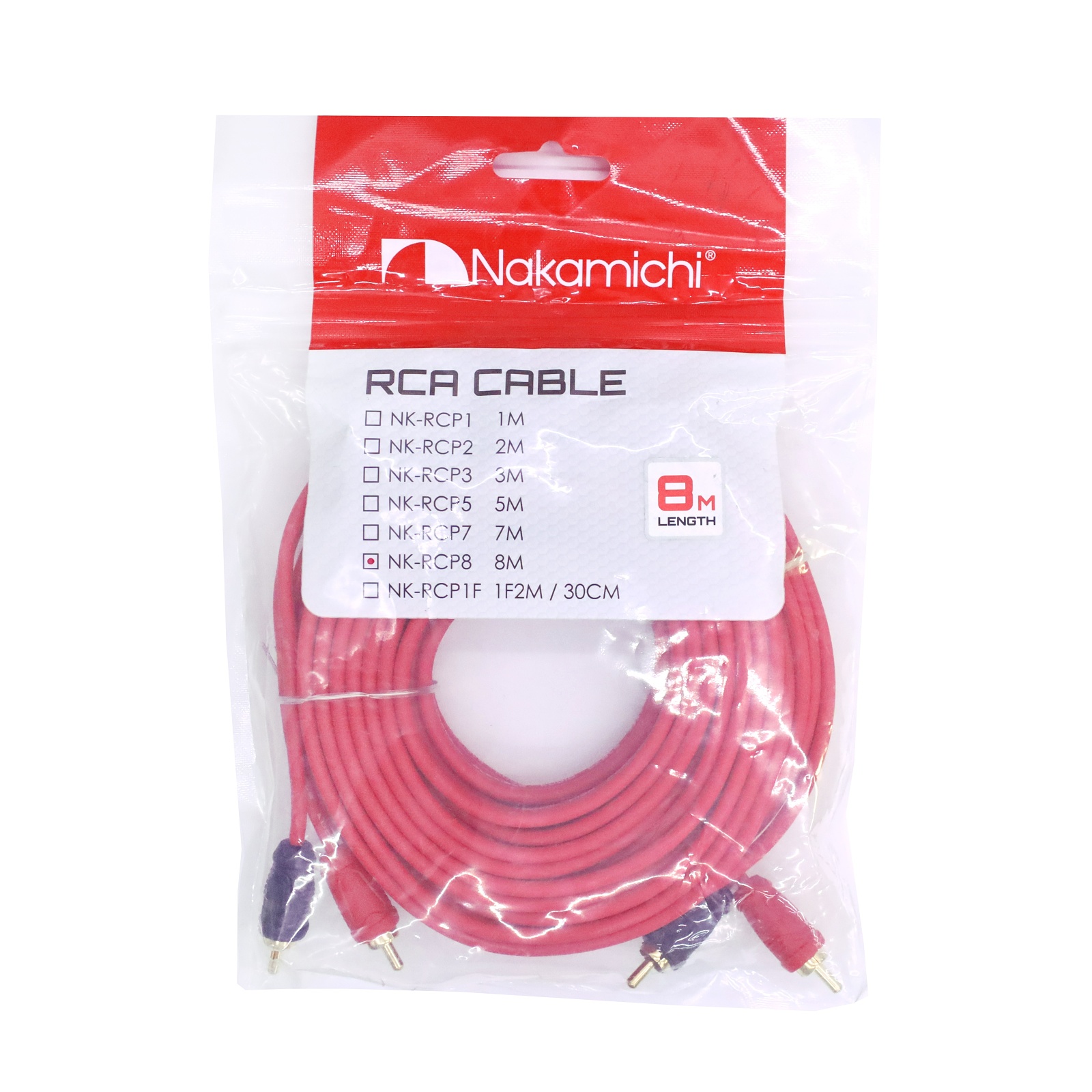 Signálový kabel Nakamichi NK-RCP8