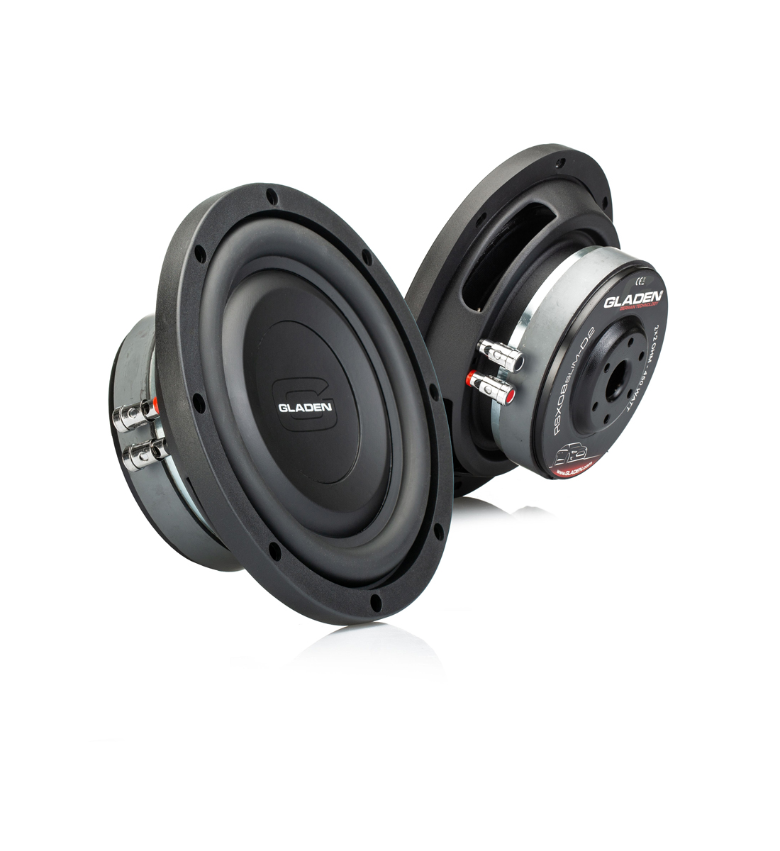 Subwoofer Gladen RS-X 08 Slim D2