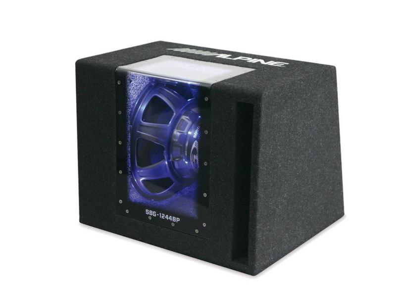 Subwoofer v boxu Alpine SBG-1244BP