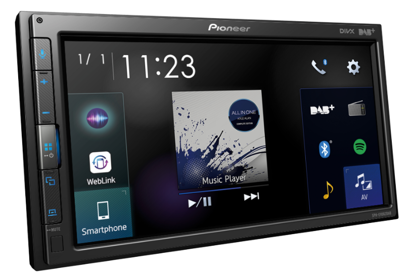 Pioneer SPH-EVO62DAB - záruka 3 roky