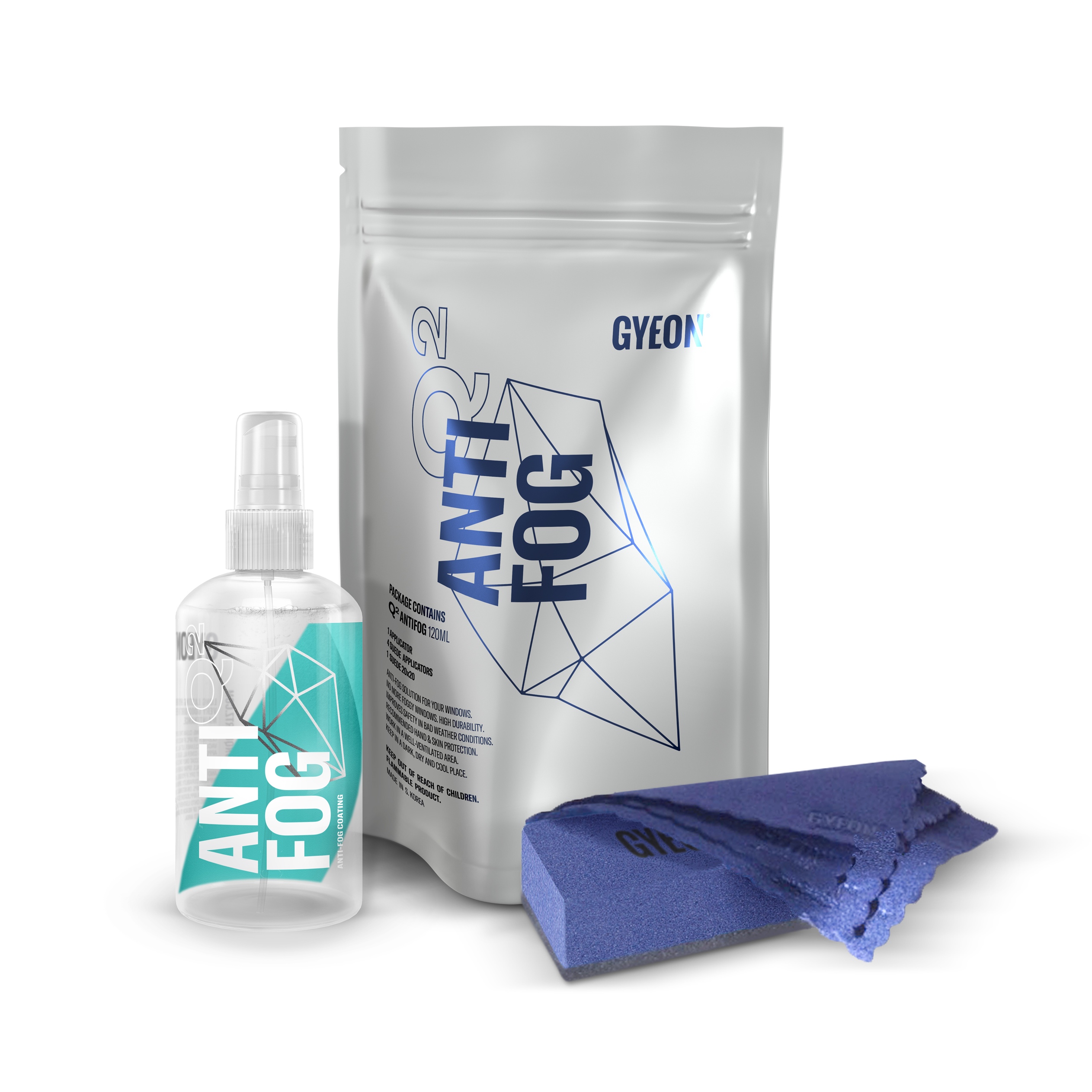 Přípravek proti mlžení oken Gyeon Q2 AntiFog (120 ml)