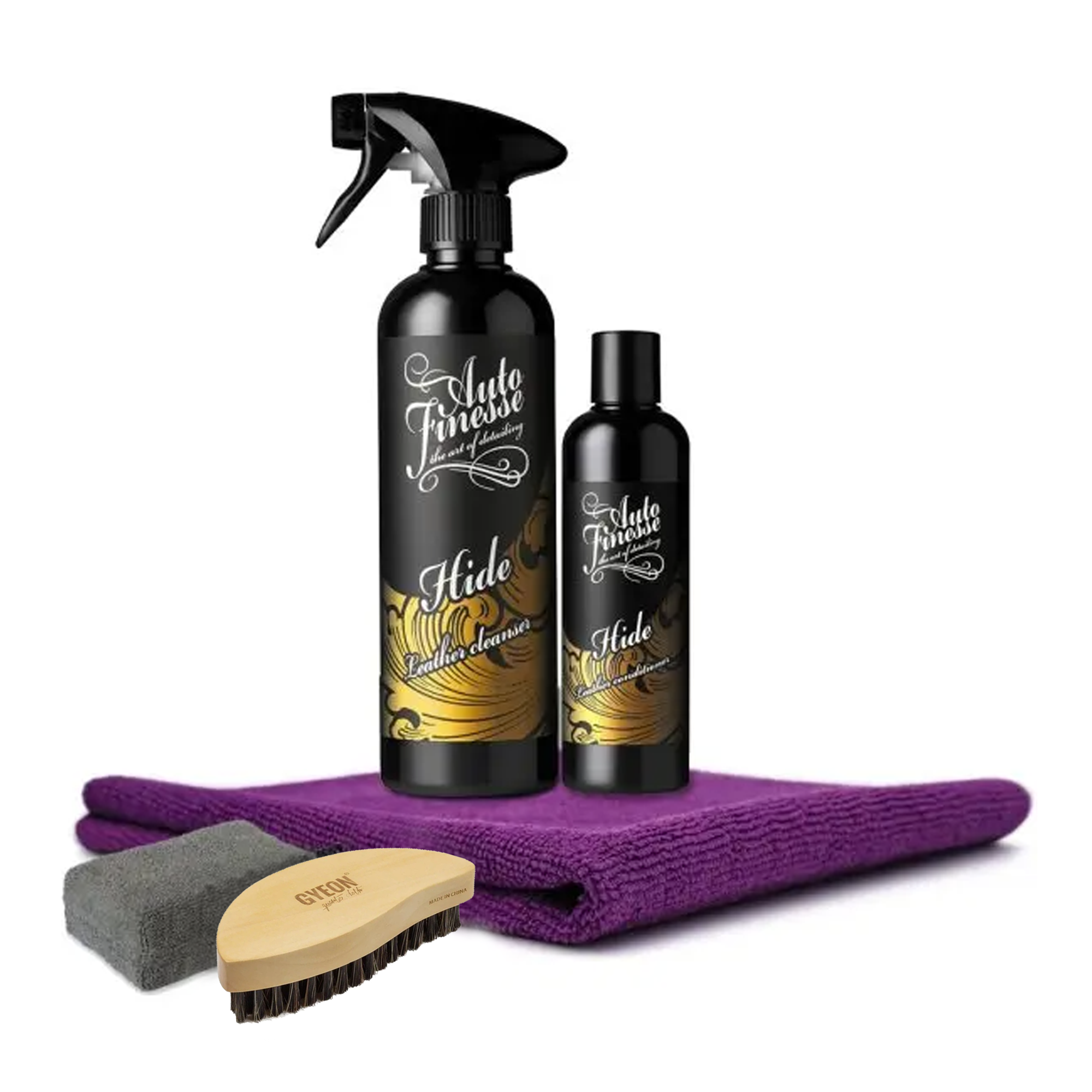 Sada na pravidelné čištění kůže v automobilu