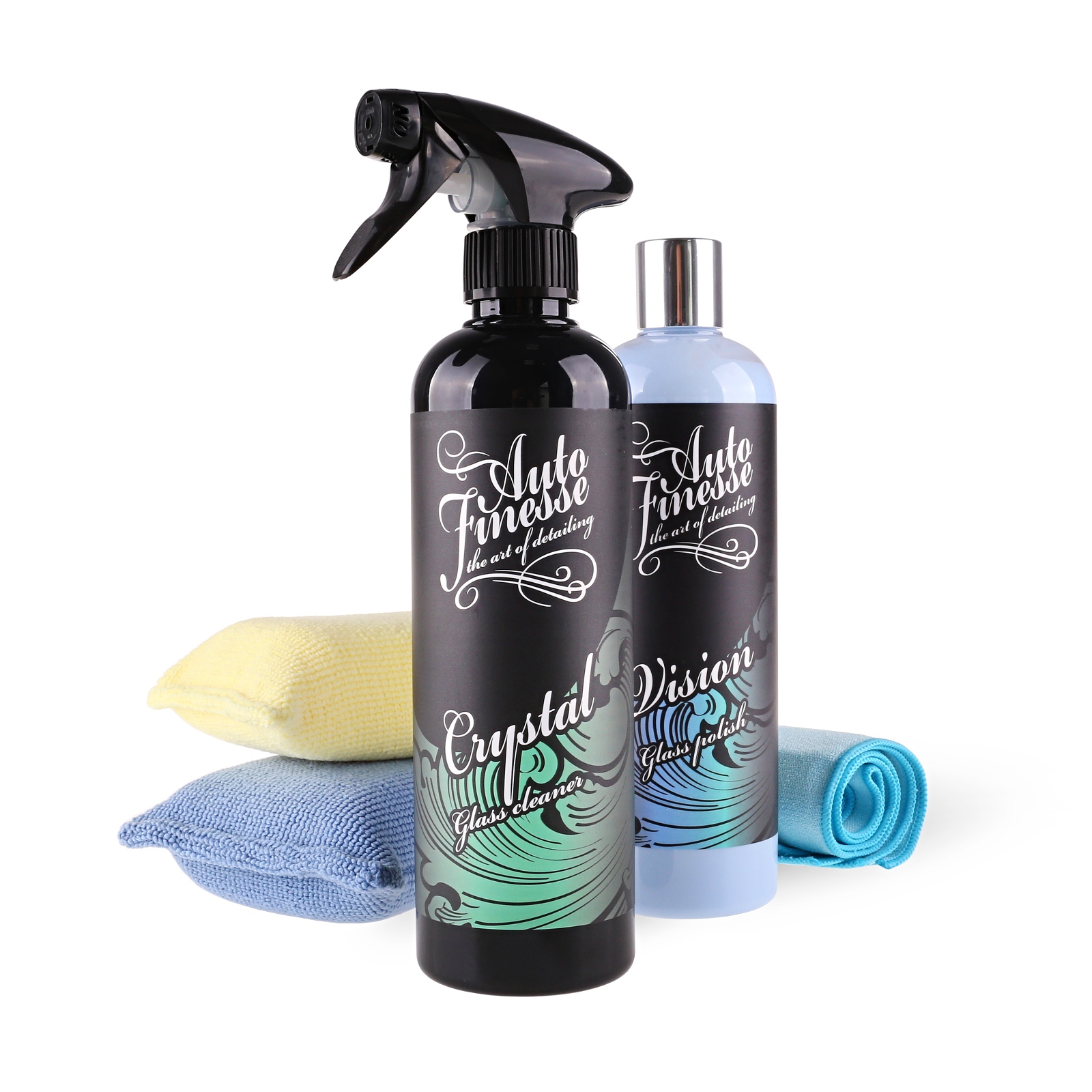 Sada autokosmetiky na čištění a leštění skel Auto Finesse