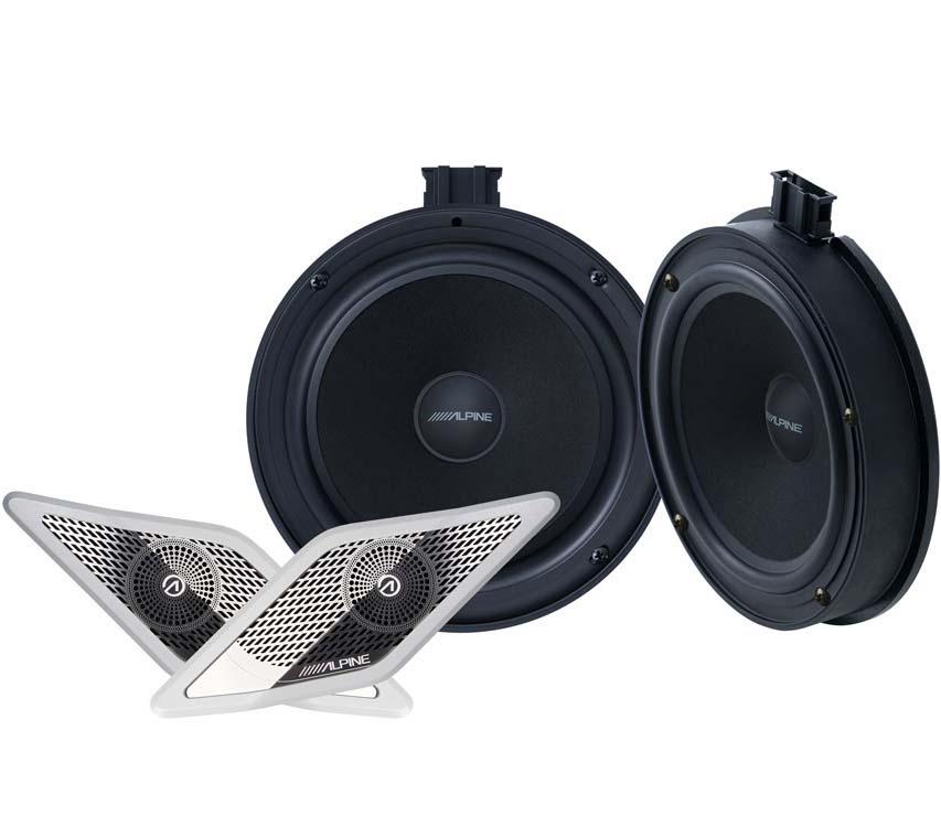 Reproduktory Alpine SPC-106CRA2 pro Volkswagen Crafter 2