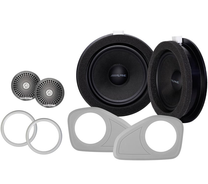 Reproduktory Alpine SPC-106TRA7 pro Ford Transit 7