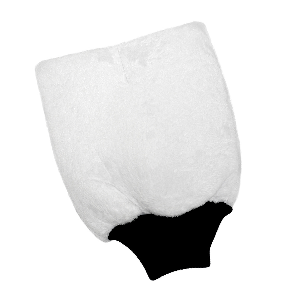Mikrovláknová mycí rukavice Purestar Plush Wash Mitt White