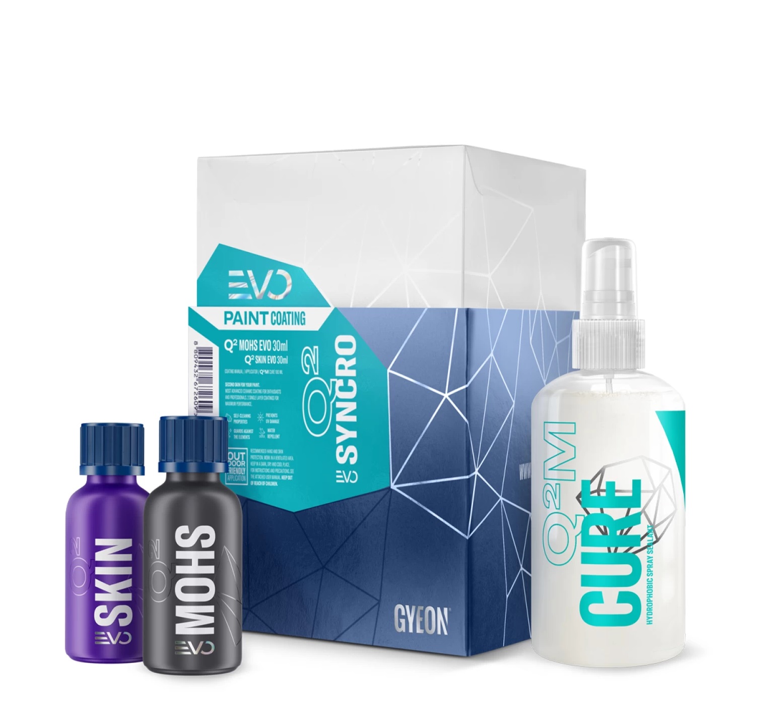 Gyeon Q2 Syncro EVO 30+30 ml keramická ohrana