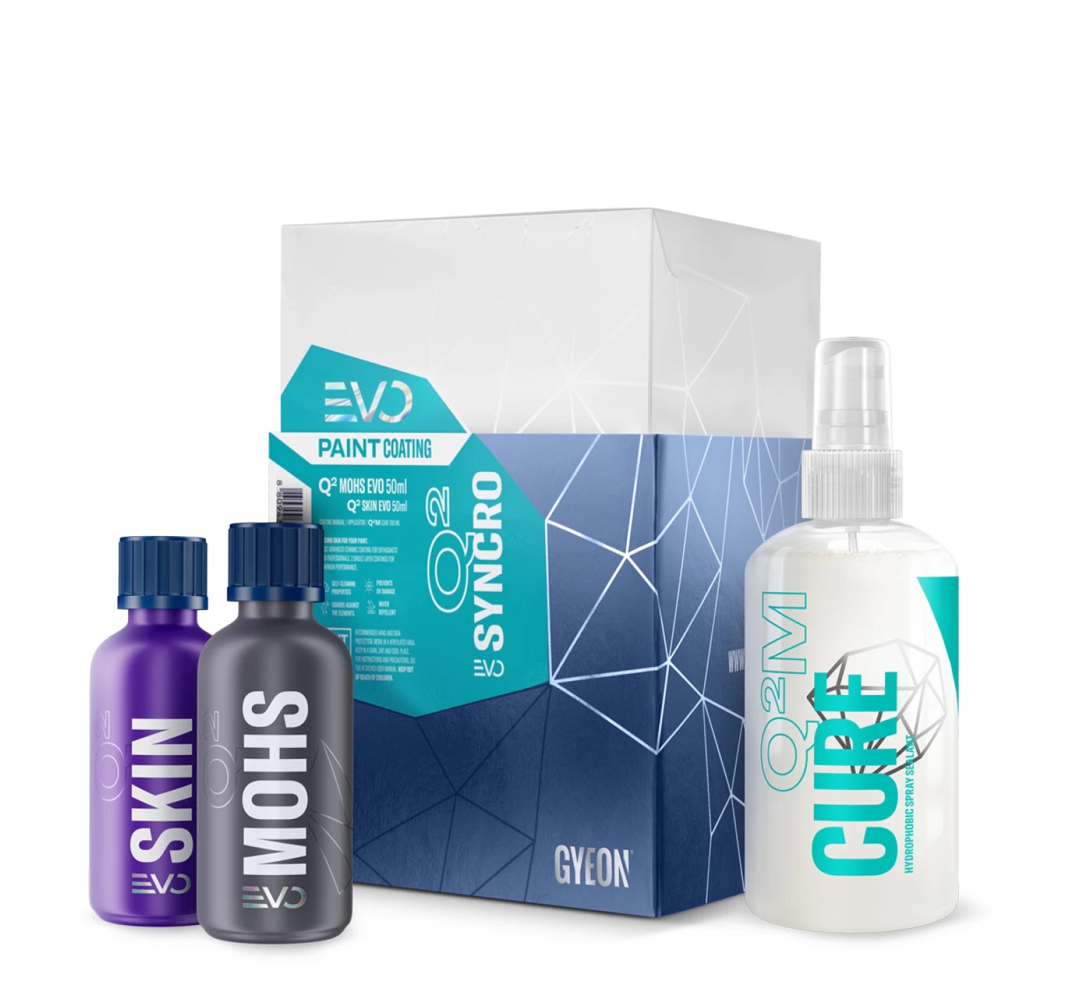 Gyeon Q2 Syncro EVO 50+50 ml keramická ochrana