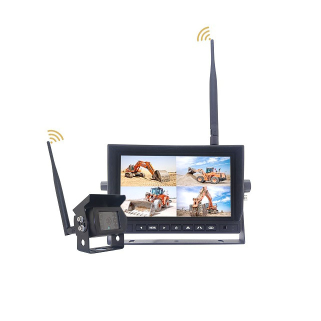 Bezdrátový set, 4ch 4split 12/24V TFT7HDW