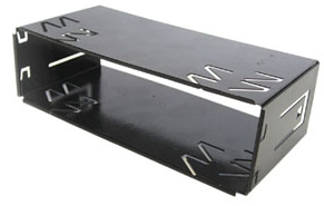 Plechový rámeček autorádia JVC