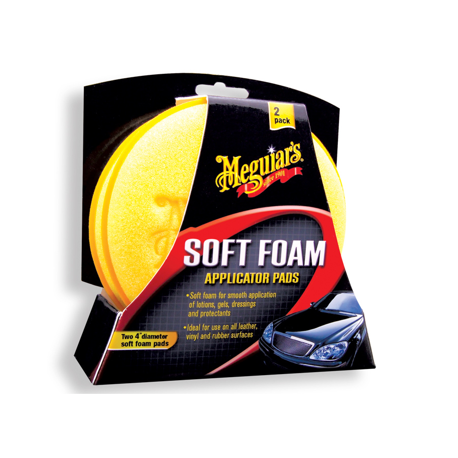 Pěnové aplikátory Meguiar's Soft Foam Applicator Pads (2 pack)