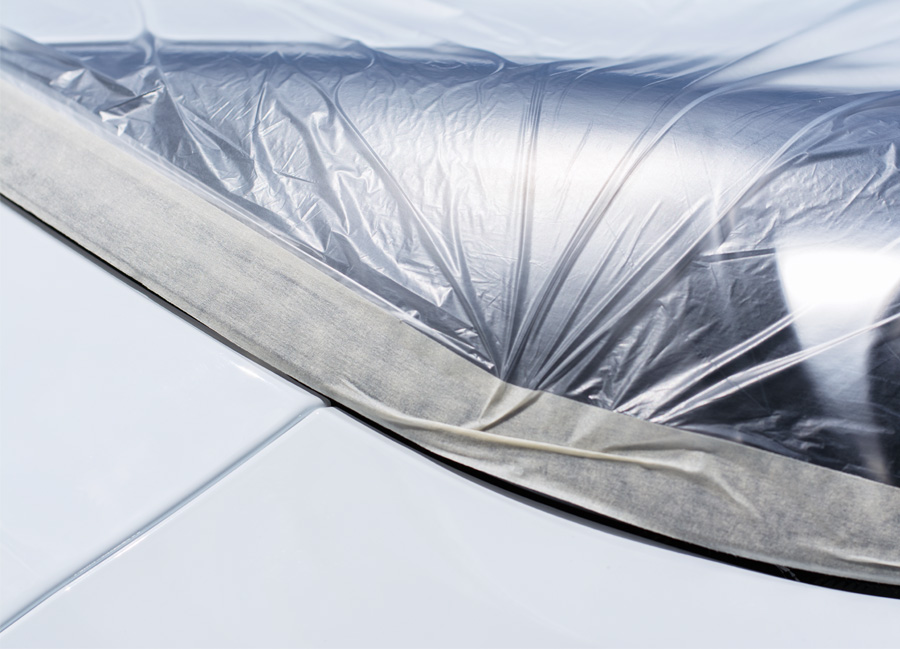 Zakrývací fólie 3M s lepicí páskou - role 90 cm x 25 m (05969)