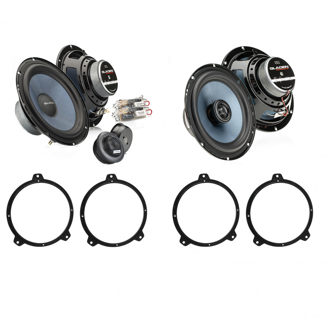 Reproduktory do BMW E46 set č. 2