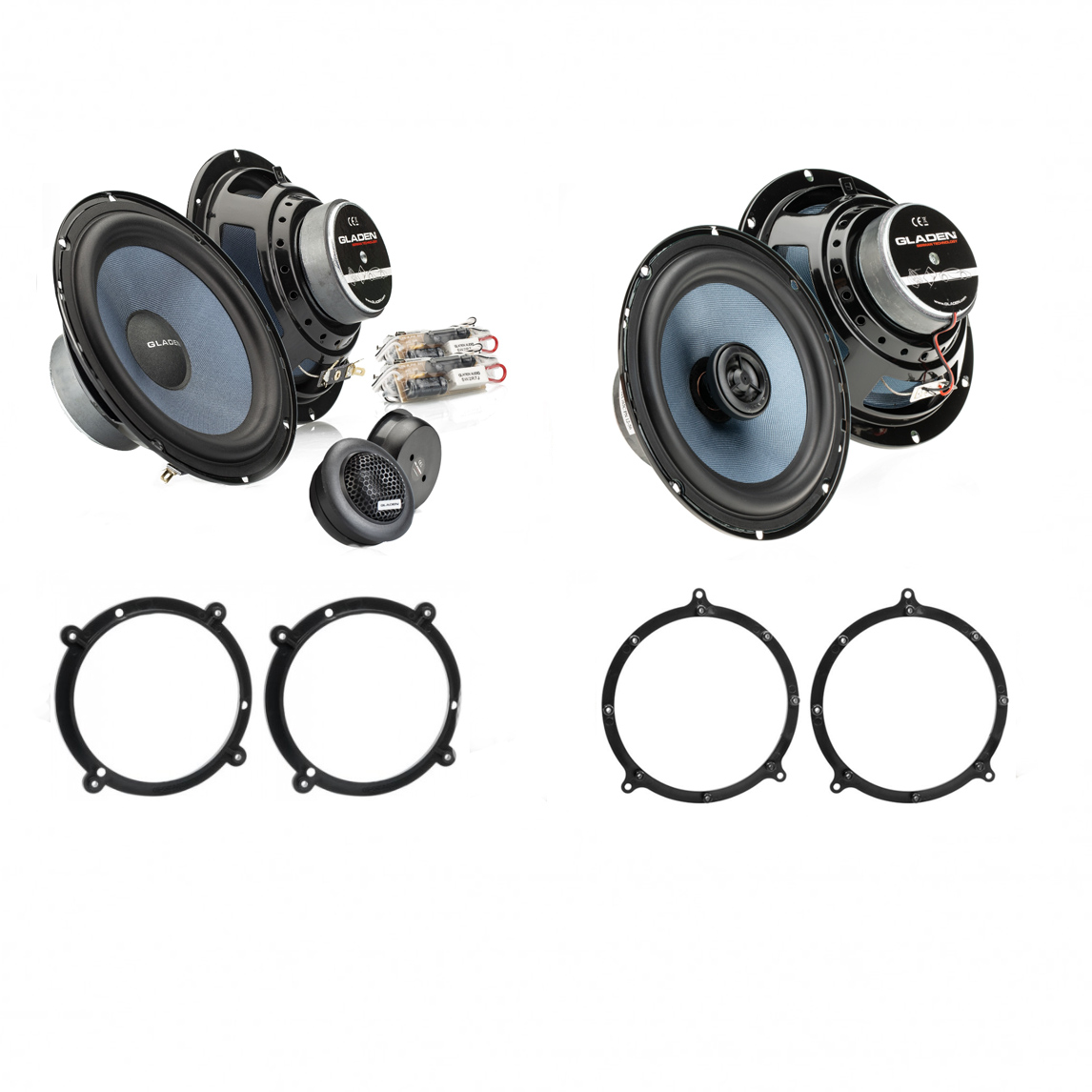 Reproduktory do Audi A3 8L set č. 2