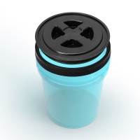 Víko Carbon Collective Gamma Seal Bucket Lids - Black