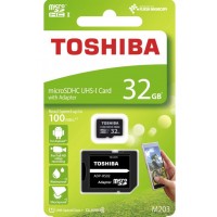 Paměťová karta TOSHIBA micro SDHC 32GB včetně adaptéru