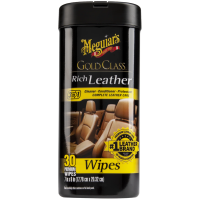 Ubrousky na ošetření kůže Meguiar's Gold Class Rich Leather Wipes (25 ks)