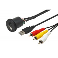 Cablu prelungitor USB / JACK cu 4 poli