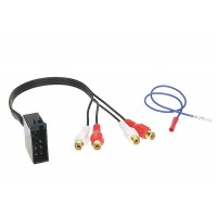 AUX výstup adaptér ISO - cinch