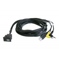 USB + jack конектор Mitsubishi