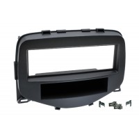 Rámeček autorádia 1DIN - Toyota Aygo / Citroen C1 / Peugeot 108 UNI1
