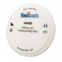 Flexipads White Compounding Grip Polishing Pad 200 x 30